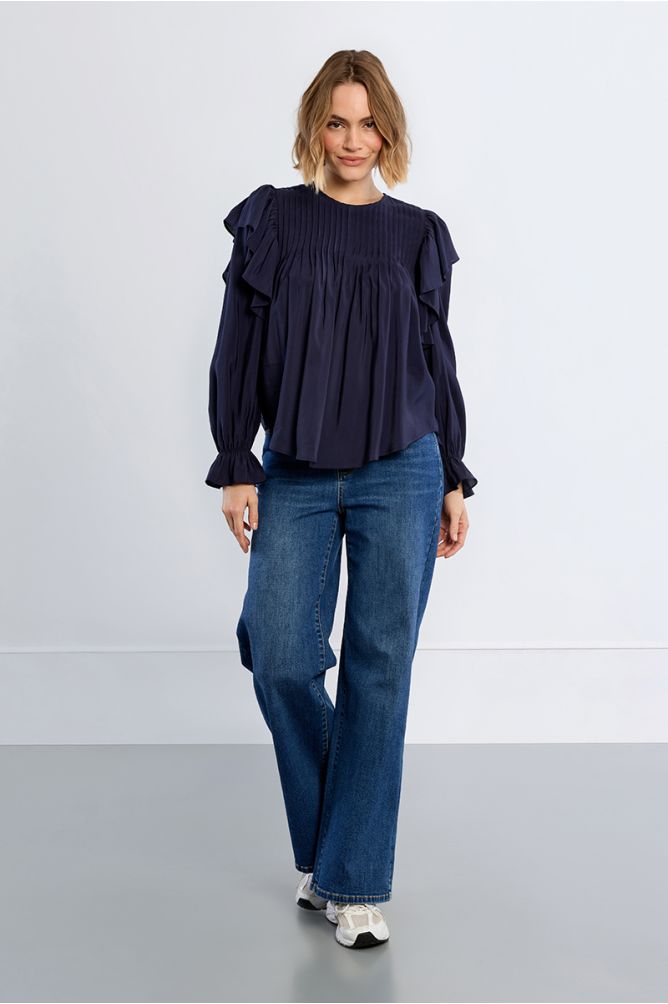 Ruffle blouse
