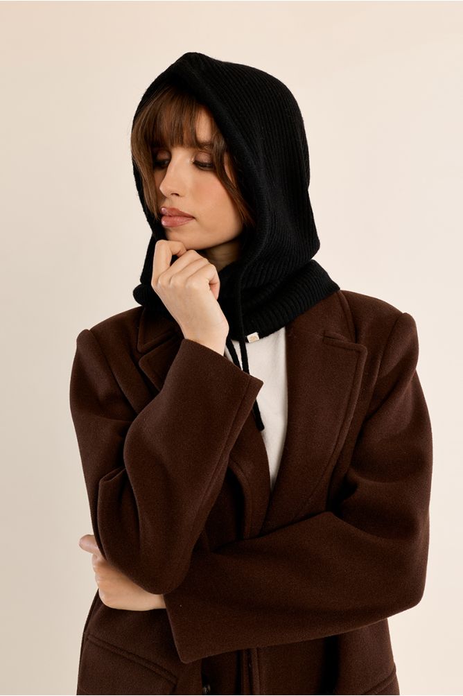 Cagoule en maille