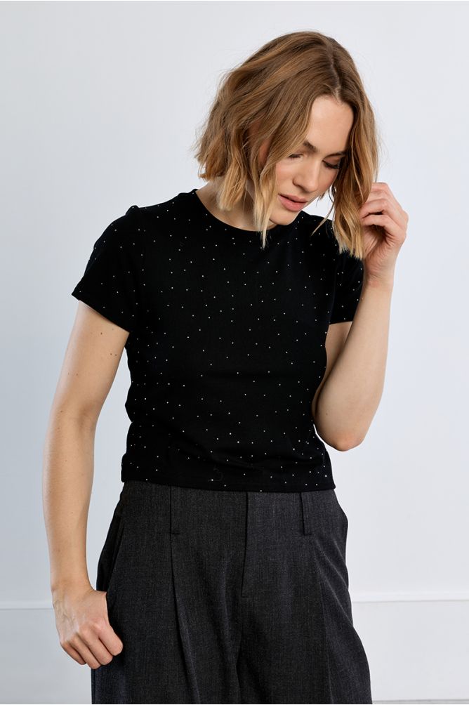 Rhinestone T-shirt