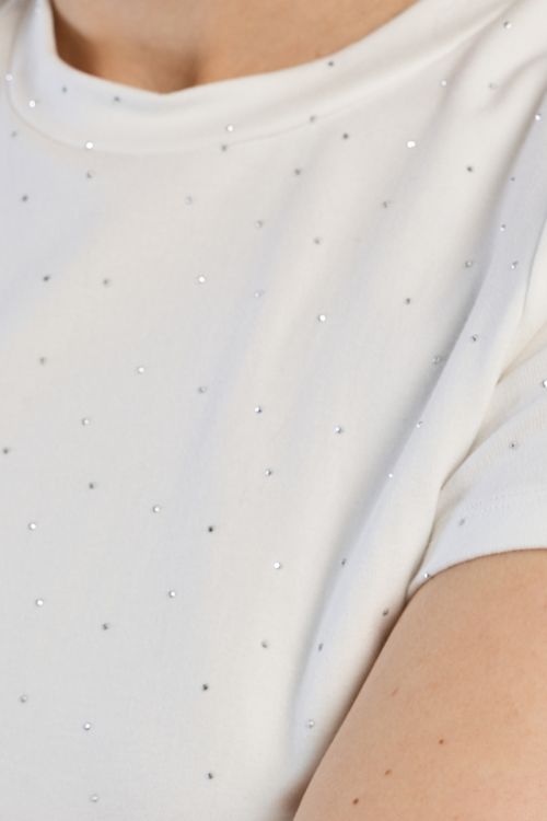 Rhinestone T-shirt