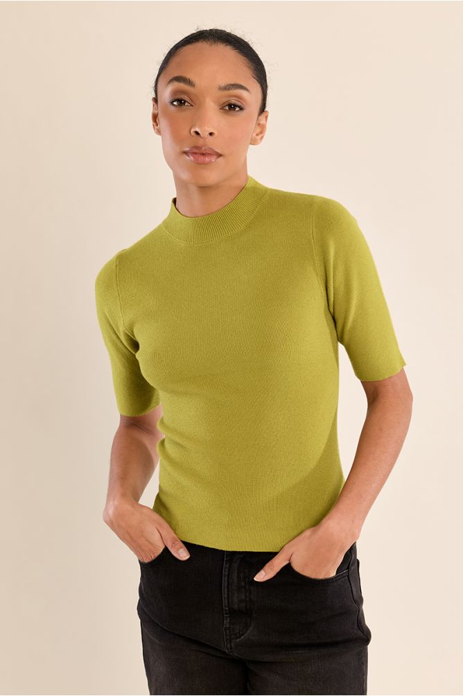 Jersey de manga corta ajustado